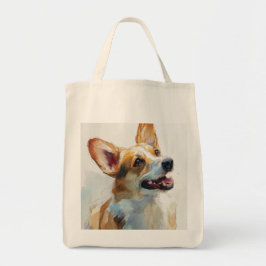 Welshe Pembroke-corgi aquarel Tote Bag