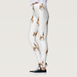 Welshe Pony en Cob Paard Equestre Aquarel Leggings
