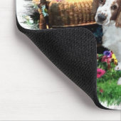 Welshe Springer Spaniel Kunst Geschenken Muismat (Hoek)
