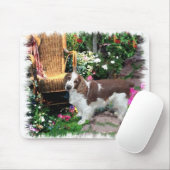 Welshe Springer Spaniel Kunst Geschenken Muismat (Met muis)