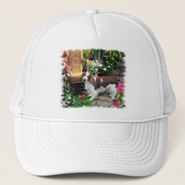 Welshe Springer Spaniel Kunst Geschenken Trucker Pet