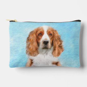 Welshe Springer Spaniel Schilderij Originele Honde Etui