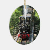 Welshe Stoomtrein. Keramisch Ornament (Rechts)