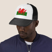 welshe vlag trucker pet (In situ)