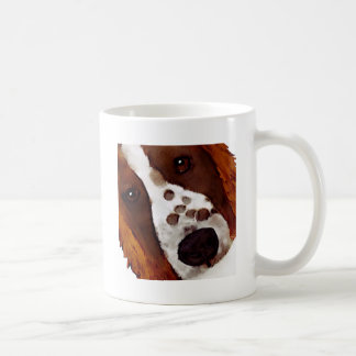 Welshie Face Art Koffiemok