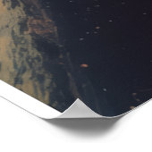 Weltall Reise-Retro Futurismus Poster (Hoek)