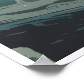 Weltall Tour-Mid Century Futurismus Poster (Hoek)