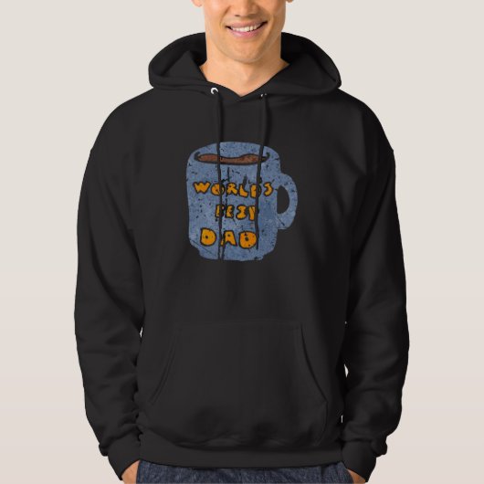 Weltbeste Papa Father's Day  Pocket Mug Hoodie (Voorkant)