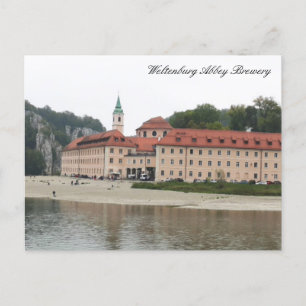 Weltenburg Abbey Brewery, Donauklooster Duitsland Briefkaart