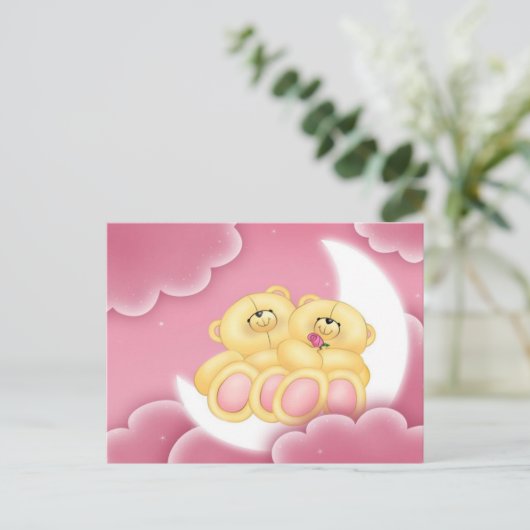 Welterusten Beren! Welterusten Beer Briefkaart (Staand voorkant)