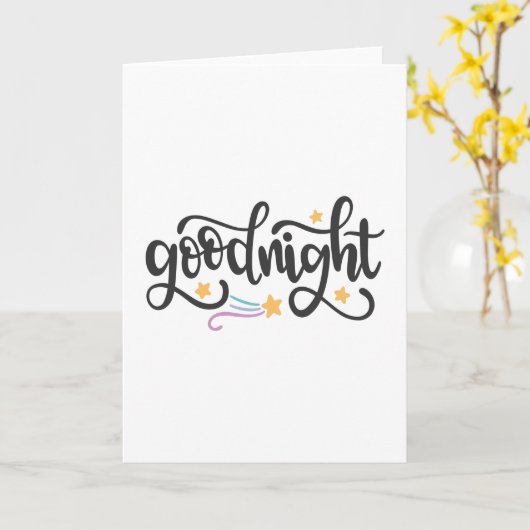 Welterusten Kaart (Gele Bloem)