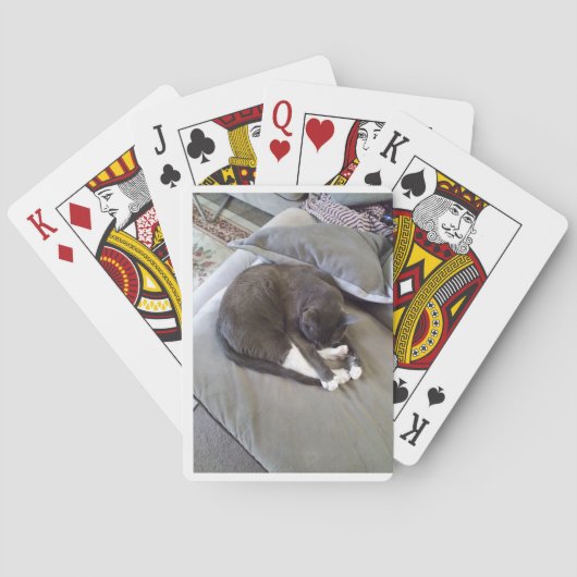 Welterusten meneer pokerkaarten (Achterkant)