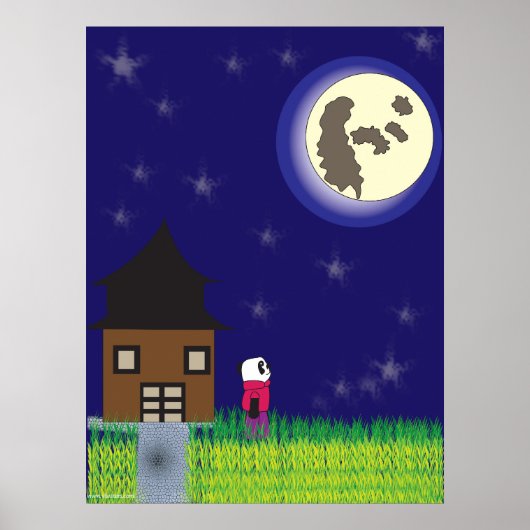 Welterusten Poster Panda (Voorkant)