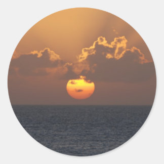 Welterusten Ronde Sticker