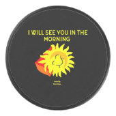 Welterusten Sun Hockey Puck (Voorkant)