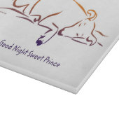 Welterusten Sweet Prince (Dog) snijplank (Hoek)