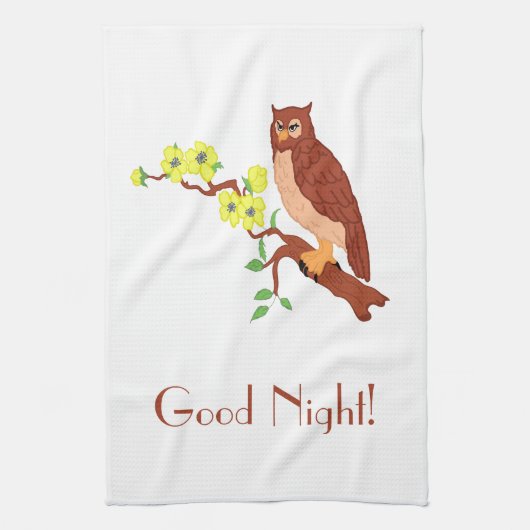 Welterusten! Theedoek (Verticaal)