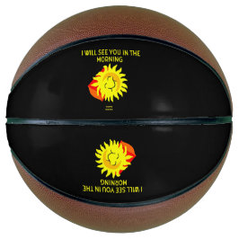 Welterusten zon basketbal