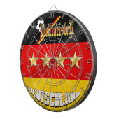 Weltmeister Deutschland Duitsland World Champions Dartbord (Voorkant Rechts)