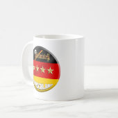 Weltmeister Deutschland Duitsland World Champions Koffiemok (Voorkant links)