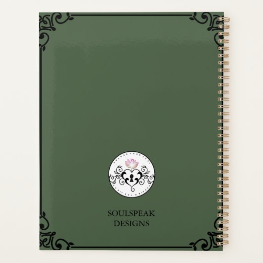 WELTON ACADEMY - DARK ACADEMIA PLANNER (Achterkant)