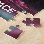 Weltraum Foto Kollage in 3D Poster Legpuzzel (Zijkant)