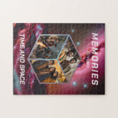 Weltraum Foto Kollage in 3D Poster Legpuzzel (Horizontaal)