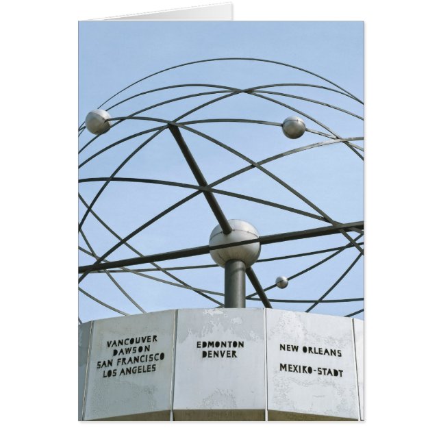 Weltzeituhr (Voorkant)