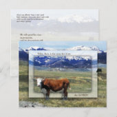 Welvaart en overerving briefkaart (Voorkant / Achterkant)