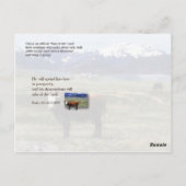 Welvaart en overerving briefkaart (Achterkant)