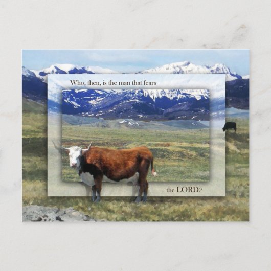 Welvaart en overerving briefkaart (Voorkant)