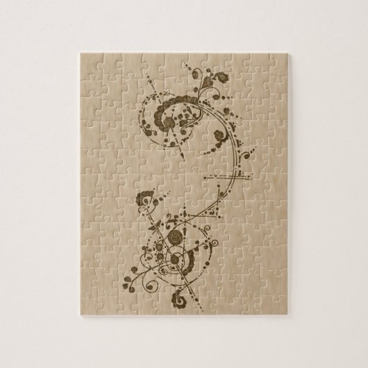 Welvaart Harmony Balance Zen Meditation Puzzle Legpuzzel (Verticaal)