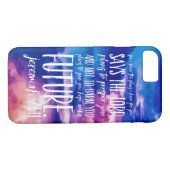 Welvaart Hoop Christelijke Bijbelse Verse Quote Case-Mate iPhone Case (Achterkant (Horizontaal))