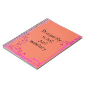 Welvaart Notitieboek (Linkerzijde)