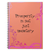 Welvaart Notitieboek (Voorkant)