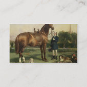 Welvaart (olie op doek) visitekaartje (Achterkant)