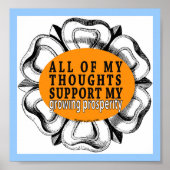 Welvaart-Poster Poster (Voorkant)