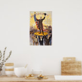 WELVAART VAN WILLIAM MCKINLEY Capitalisme  Poster (Keuken)