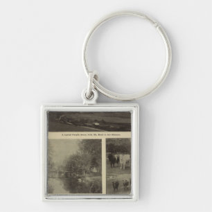 Welvaart, veel in Oregon Sleutelhanger