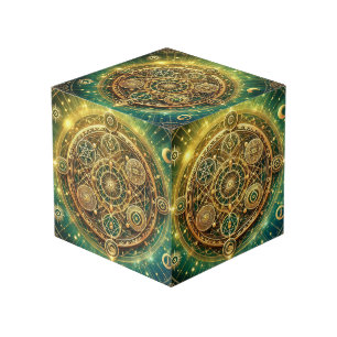 Welvaart Wealth Flow Sigil Cube Kubus