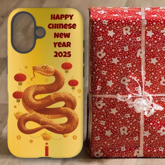 Welvarende Golden Snake iPhone / iPad hoesje