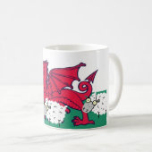 welvarende schapen koffiemok (Voorkant rechts)