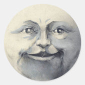 Welwillende Moon Labels en Stickers (Voorkant)