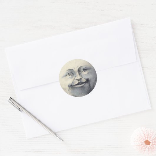 Welwillende Moon Labels en Stickers (Envelop)