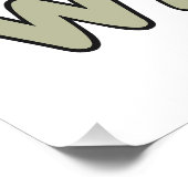 Welzijn, geen oorlog perfect poster (Hoek)