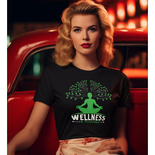Welzijn is mogelijk Levenscoach Inspiratie Tshirt