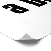 Welzijn - leer een Man om te vissen: protesteer Po Poster (Hoek)