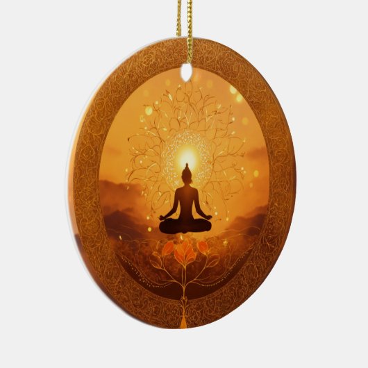 Welzijn & Spirituele harmonie Keramisch Ornament (Rechts)