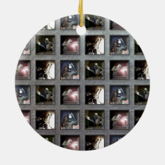 Welzijnspatroon Keramisch Ornament (Achterkant)