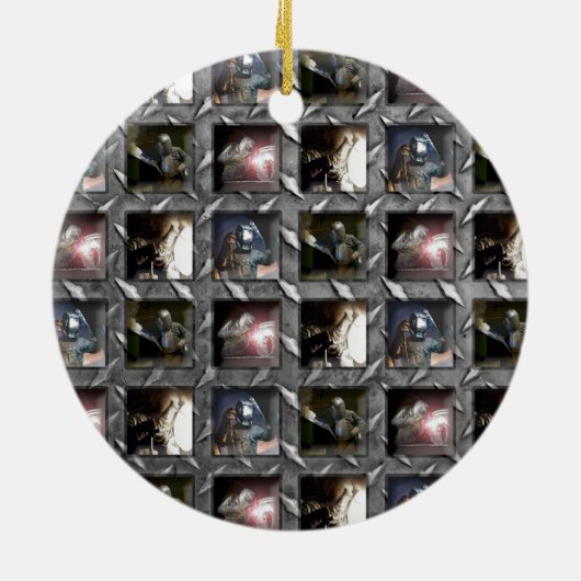 Welzijnspatroon Keramisch Ornament (Achterkant)